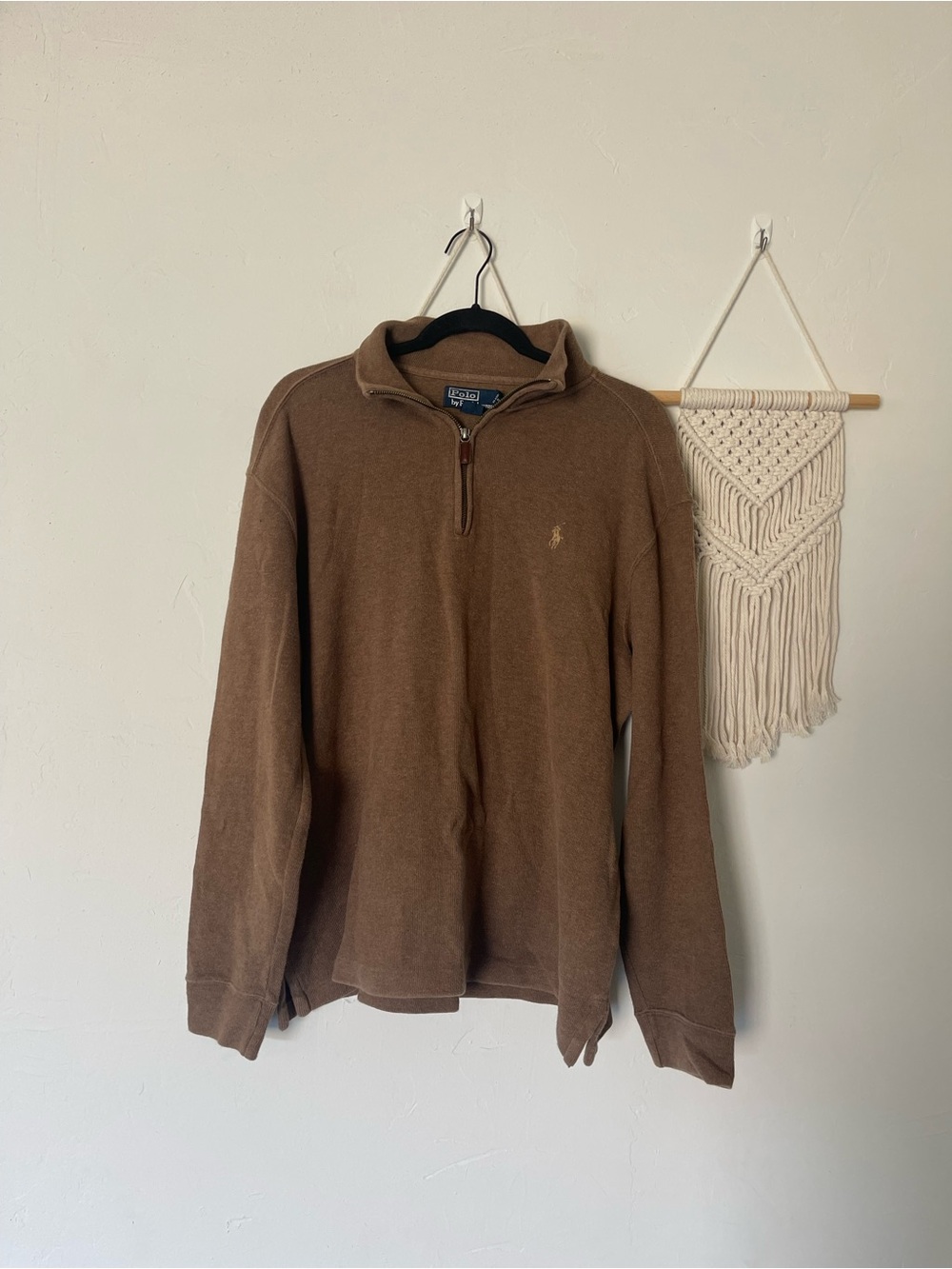 Polo Ralph Lauren 1/4 Zip Sweater Cotton